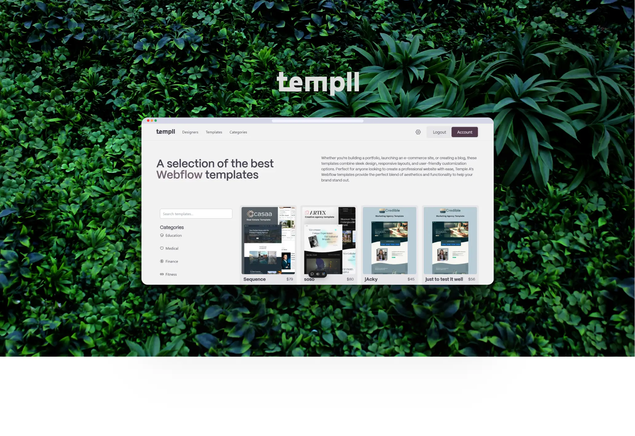 Templl project image